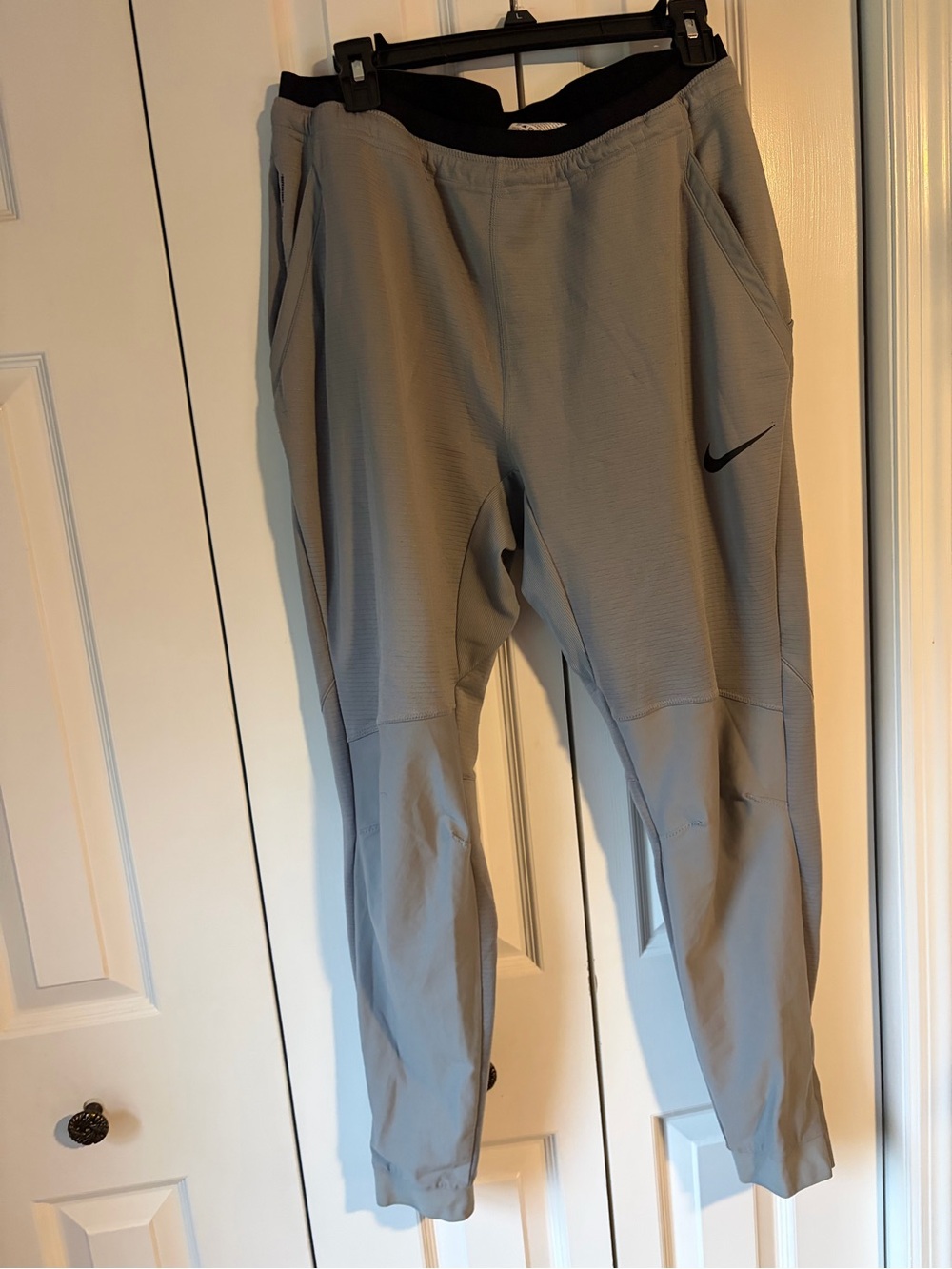 Nike Men’s Light Gray Performance Joggers